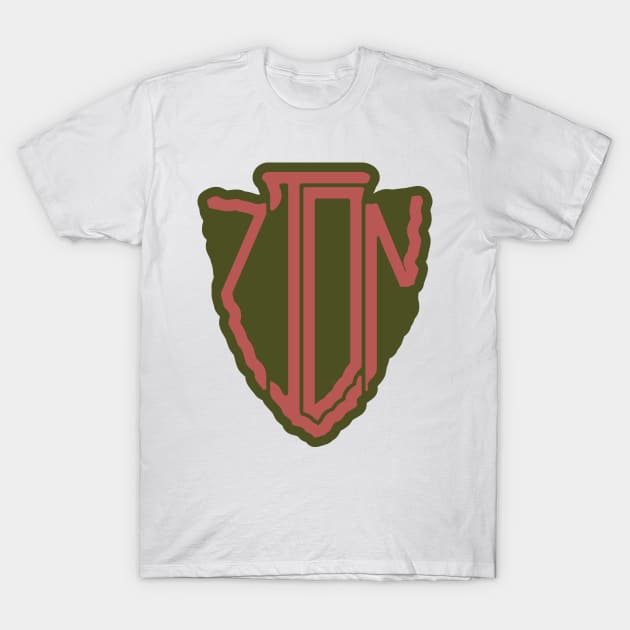 Zion National Park name arrowhead T-Shirt by nylebuss